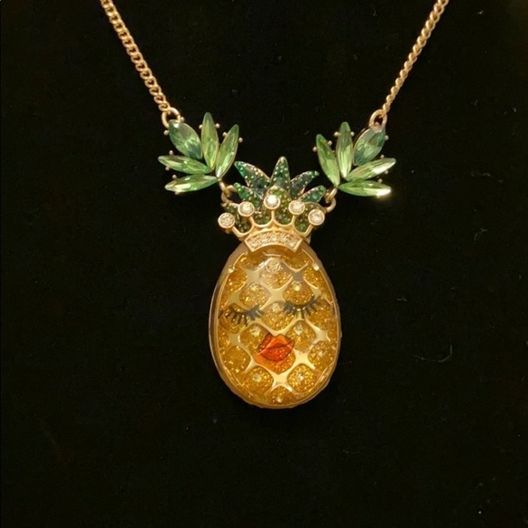 Betsey Johnson Jewelry - Betsey Johnson Pineapple Necklace